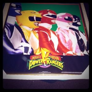 1994 vintage mighty Morphin power ranger poster